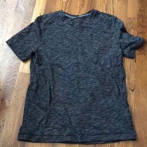 Gray and white v neck tshirt nwot